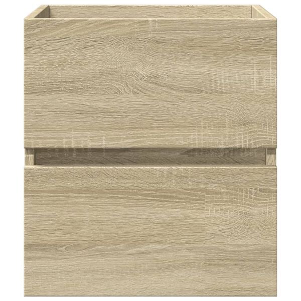 vidaXL Armario de lavabo madera ingenier&iacute;a roble Sonoma 41x38,5x45 cm
