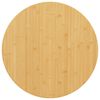 vidaXL Tablero de mesa de bamb&uacute; &Oslash;60x4 cm