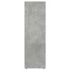 vidaXL Armario de baño madera contrachapada gris 30x30x95 cm