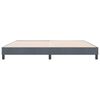vidaXL Estructura de cama sin colch&oacute;n terciopelo gris oscuro 180x210cm