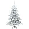 vidaXL Árbol de Navidad artificial con ramas articuladas 150 cm PVC