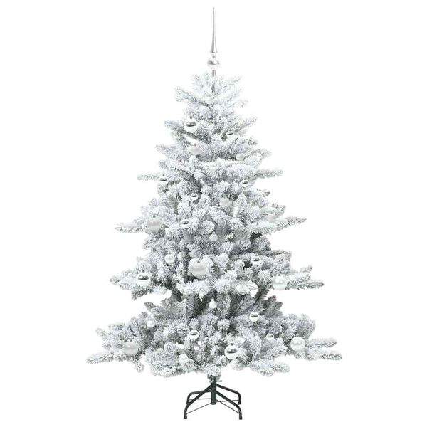 vidaXL Árbol de Navidad artificial con ramas articuladas 150 cm PVC