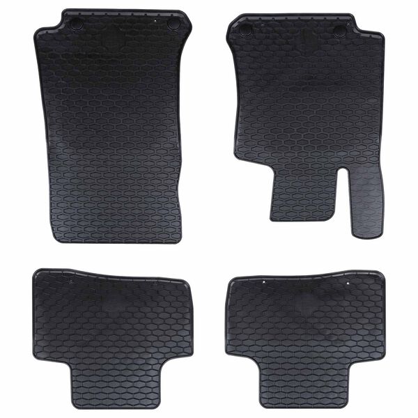 vidaXL Alfombrilla de Coche 4 pcs Negro adecuado para GLC 2016-2022