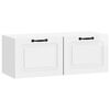 vidaXL Mueble para TV de pared Brillante 78,5 x 31 x 30 cm