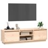 vidaXL Mueble de TV de madera maciza de pino 140x35x40 cm