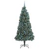 vidaXL &Aacute;rbol de Navidad Artificial Pre-iluminado con Juego de Bolas