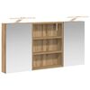 vidaXL Juego de Muebles de Ba&ntilde;o 3 uds. 100 x 10,5 x 50 cm