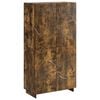 vidaXL Aparador alto Roble Ahumado 79 x 41 x 151 cm