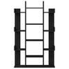 vidaXL Estanter&iacute;a Roble Negro 86 x 25,5 x 140 cm Madera contrachapada