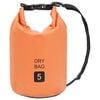 vidaXL Bolso acu&aacute;tico impermeable PVC naranja 5 L