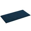 vidaXL Paneles de pared 12 uds cuero sintético azul 30x15 cm 0,54 m²