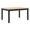 vidaXL Mesa de Caf&eacute; Natural 70 x 50 x 36 cm Madera de pino macizo