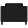 vidaXL Cama para niños con cabecero Negro 80 x 160 cm Terciopelo