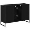 vidaXL Gabinete de Ba&ntilde;o con almacenamiento Roble Negro 90 x 30 x 60 cm