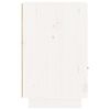 vidaXL Mesitas de noche 2 uds madera maciza pino blanco 40x34x55 cm