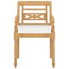 vidaXL Set de comedor de jard&iacute;n 5 pzas y cojines madera maciza de teca