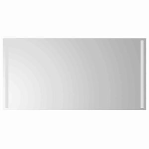 vidaXL Espejo de ba&ntilde;o LED Transparente 100 x 50 cm vidrio templado