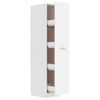 vidaXL Armario de boticario madera contrachapada blanco 30x42,5x150 cm