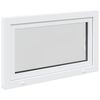 vidaXL Ventana de s&oacute;tano "RISOR" 100x70 cm oscilobatiente DIN derecha blanca