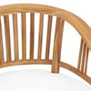 vidaXL Set de comedor de jard&iacute;n 5 pzas y cojines madera maciza de teca