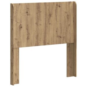 vidaXL Cabecero Roble Artesanal Madera de ingenier&iacute;a