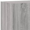 vidaXL Mueble TV de pared madera ingenier&iacute;a gris Sonoma 40,5x30x90 cm