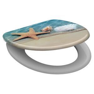 SCH&Uuml;TTE Asiento de inodoro con cierre suave BEACH