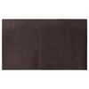 vidaXL Alfombra rectangular bamb&uacute; marr&oacute;n oscuro 60x100 cm