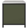 vidaXL Almacenamiento de cocina Verde Oliva 60 x 50 x 92 cm Acero