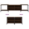 vidaXL Mueble de TV madera de ingenier&iacute;a marr&oacute;n roble 203x37x50 cm