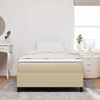 vidaXL Cama tipo Box Spring Gris claro y . 120 x 200 cm Tela de Pana