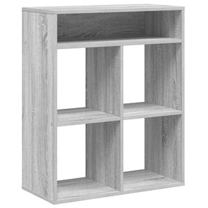 vidaXL Estanter&iacute;a madera de ingenier&iacute;a color gris sonoma 66x31x80 cm