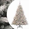 vidaXL &Aacute;rbol de Navidad artificial con bolas 180 cm 300 LED