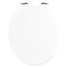 CORNAT Tapa y asiento de inodoro BERN MDF blanco