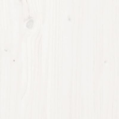 vidaXL Compostador de madera maciza de pino blanco 82,5x82,5x99,5 cm