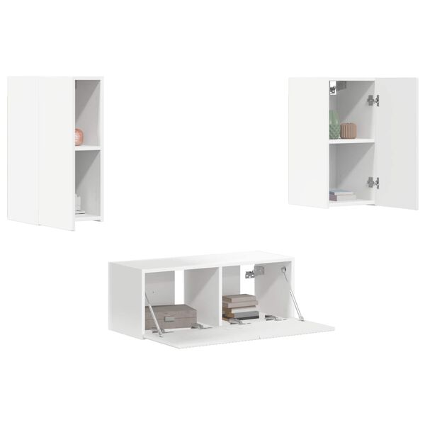 vidaXL Conjunto de mueble de TV 6 pcs Madera de ingenier&iacute;a