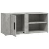 vidaXL Mueble TV 2 uds madera contrachapada gris hormig&oacute;n 80x31,5x36cm
