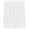 vidaXL Cortina de Encaje Blanco 140 x 200 cm Poli&eacute;ster