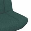 vidaXL Silla giratoria Verde oscuro 63 x 75 x 76 cm tela