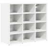 vidaXL Armario Zapatero 77,5 x 30 x 67 cm Madera de ingenier&iacute;a