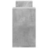 vidaXL Muebles de TV 2 uds madera ingenier&iacute;a gris hormig&oacute;n 100x30x50cm