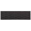 vidaXL Alfombra de cocina Cuadros antracita 180 x 60 cm 100% Poliamida