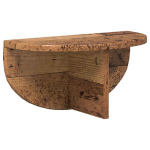 vidaXL Estante de pared Madera vieja 38 x 19 x 19 cm