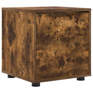 vidaXL Gabinete de Ba&ntilde;o Roble ahumado 40,5 x 40 x 44 cm