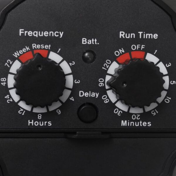 Temporizador de riego automático de jardín de salida única