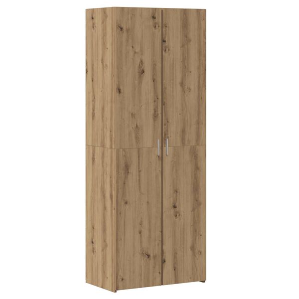 vidaXL Alacena Roble artisan 70 x 42.5 x 185 cm Madera contrachapada