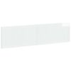 vidaXL Cabecero montada en la pared EDE Blanco Brillante
