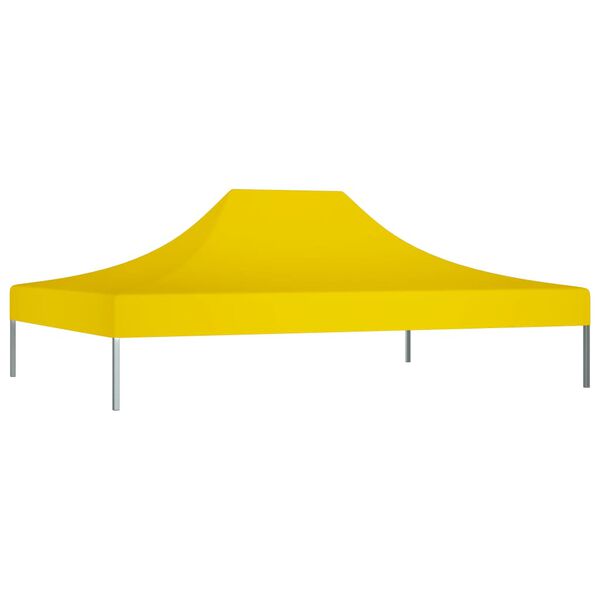 vidaXL Techo de carpa para celebraciones amarillo 4,5x3 m 270 g/m&sup2;