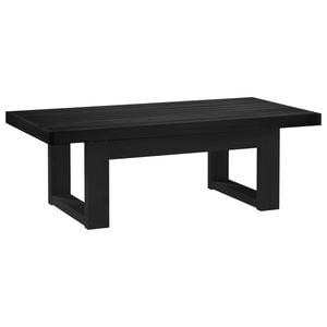 vidaXL Mesa de centro NOAIN Negro 119 x 60 x 40 cm
