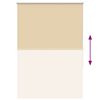 vidaXL Estor Enrollable Opaco Beige 100x130 cm Tela Ancho 95,7 cm
